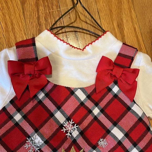 Sweet Heart Rose two piece snowgirl dress set - Picture 3 of 8